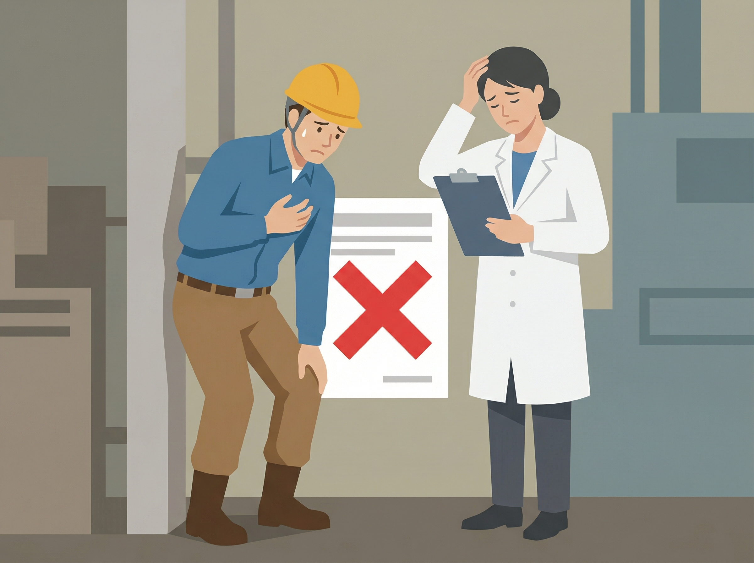 見えない労災リスク